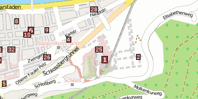 Stadtplan Deutsches Apothekenmuseum