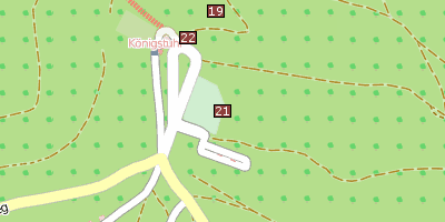 Stadtplan Märchenparadies Königstuhl Heidelberg